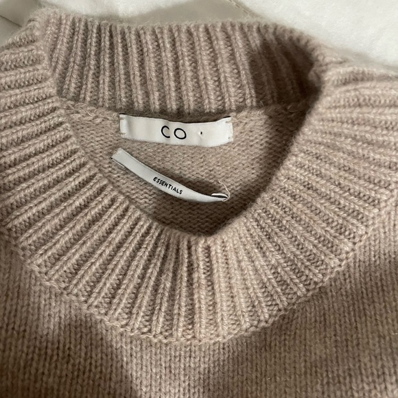 CO Essentials 100% Cashmere Puff Sleeve Sweater XS - Picture 6 of 9